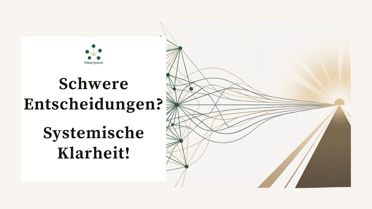 Warum wir schwierige Entscheidungen aufschieben – und wie systemische Klarheit den Knoten lösen kann.